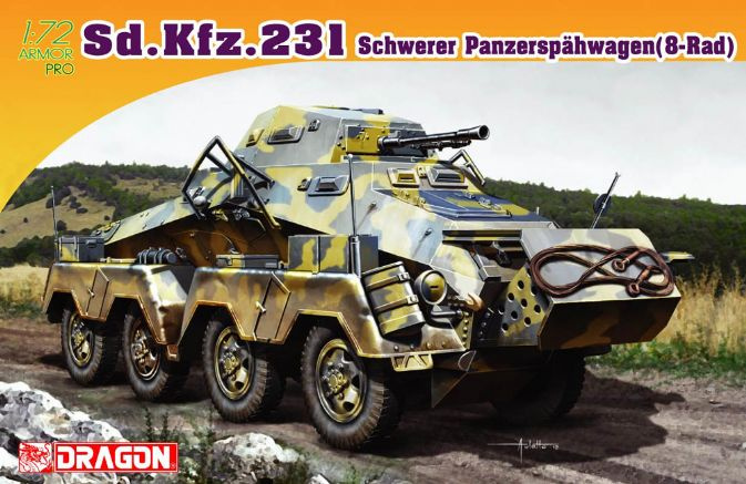 Sd.Kfz 231 (1:72) Dragon 7483 - Sd.Kfz 231