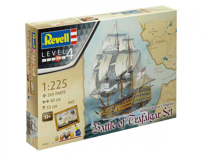 "Battle of Trafalgar" (1:225) Revell 05767 - "Battle of Trafalgar"