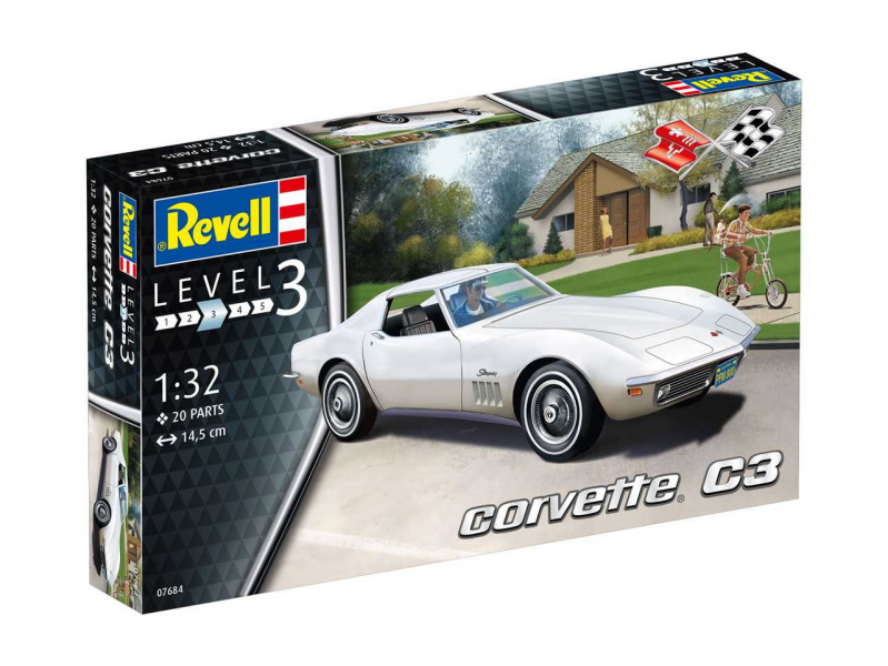 Corvette C3 (1:32) Revell 07684 - Corvette C3