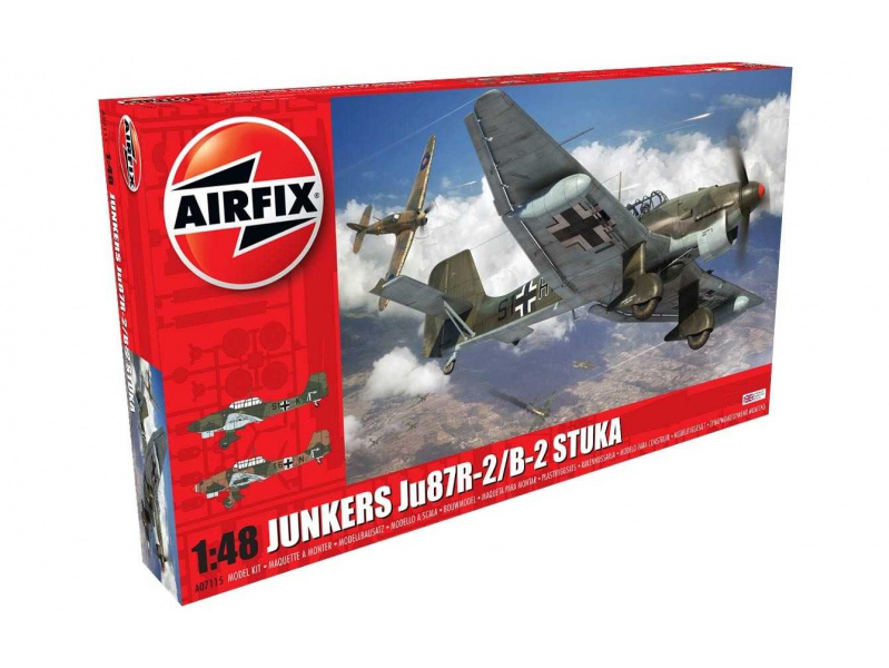 Junkers JU87B-2/R-2 (1:48) Airfix A07115 - Junkers JU87B-2/R-2