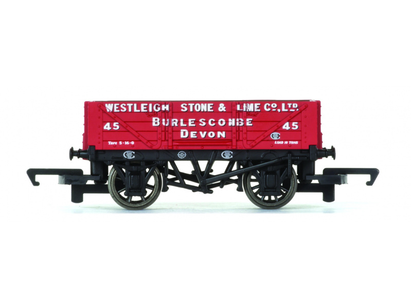 Vagón nákladní HORNBY R6743 - 4 Plank Wagon 'Westleigh Stone & Lime Co. Ltd' Hornby R6743 - Vagón nákladní HORNBY R6743 - 4 Plank Wagon 'Westleigh Stone & Lime Co. Ltd'