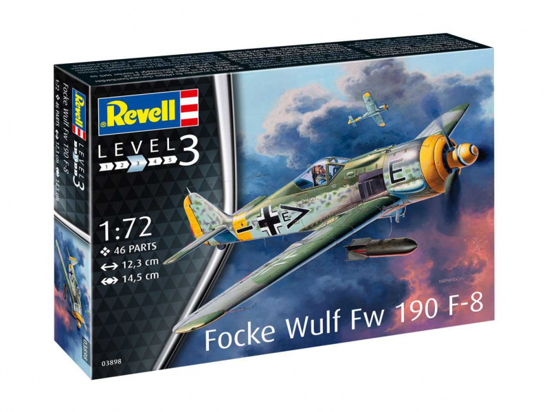 Focke Wulf Fw190 F-8 (1:72) Revell 03898 - Focke Wulf Fw190 F-8