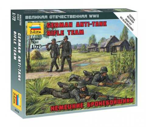Wargames figurky 6216 -German Anti Tank Rifle Team (1:72)(1:72) Zvezda 6216 - Wargames figurky 6216 -German Anti Tank Rifle Team (1:72)