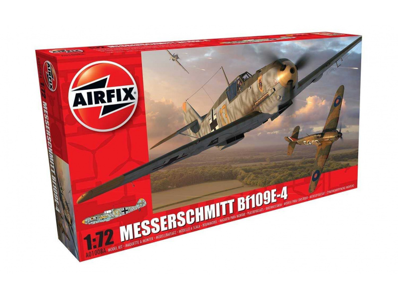 Messerschmitt Bf109E-4 (1:72) Airfix A01008A - Messerschmitt Bf109E-4