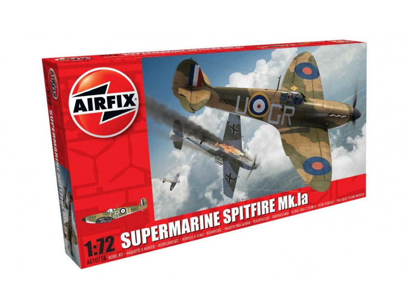 Supermarine Spitfire Mk.Ia (1:72) Airfix A01071B - Supermarine Spitfire Mk.Ia