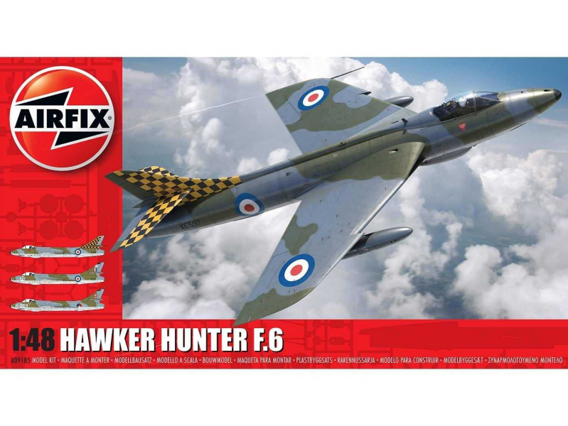 Hawker Hunter F6 (1:48) Airfix A09185 - Hawker Hunter F6