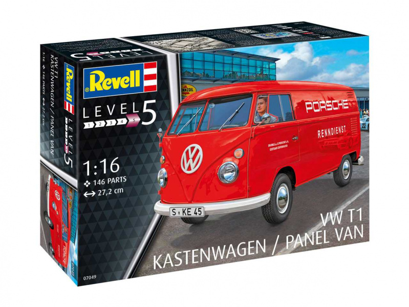 VW T1 Kastenwagen (1:16) Revell 07049 - VW T1 Kastenwagen