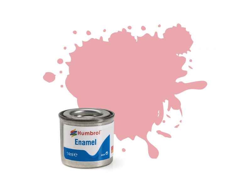 Humbrol barva email AA0057 - N0 57 Pastel Pink - Matt - 14ml - Humbrol barva email AA0057 - N0 57 Pastel Pink - Matt - 14ml