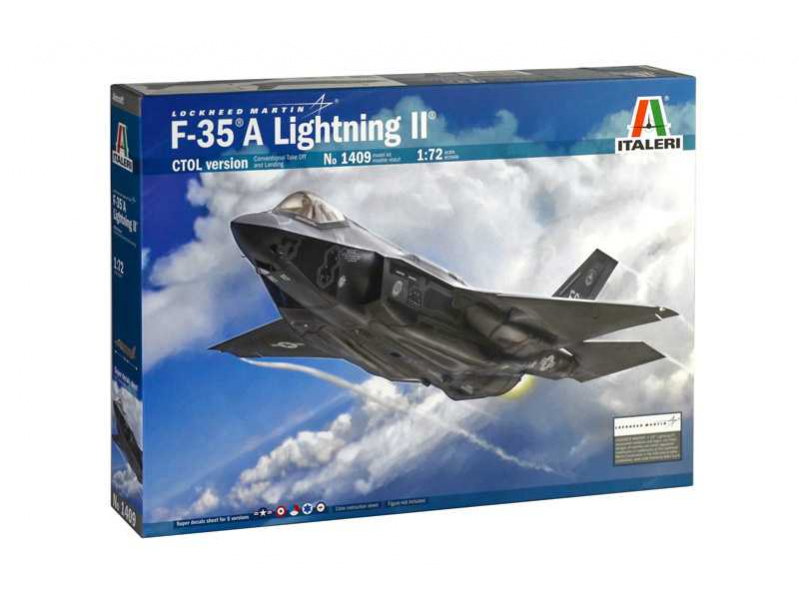 F-35 A LIGHTNING II CTOL version (1:72) Italeri 1409 - F-35 A LIGHTNING II CTOL version