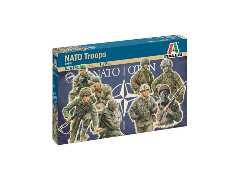 NATO TROOPS (1980s) (1:72) Italeri 6191 - NATO TROOPS (1980s)