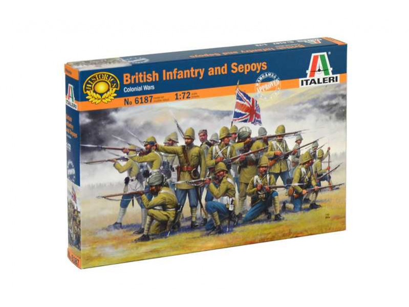 British Infantry and Sepoys (1:72) Italeri 6187 - British Infantry and Sepoys