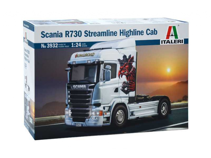 Scania R730 Streamline Highline Cab (1:24) Italeri 3932 - Scania R730 Streamline Highline Cab
