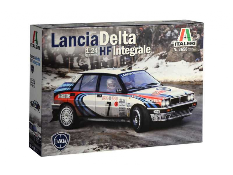 Lancia Delta HF Integrale (1:24) Italeri 3658 - Lancia Delta HF Integrale