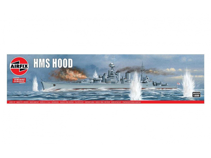 HMS Hood (1:600) Airfix A04202V - HMS Hood
