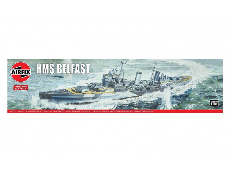 HMS Belfast (1:600) Airfix A04212V - HMS Belfast