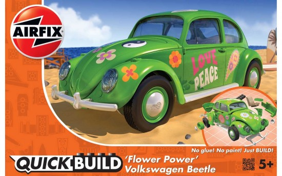 VW Beetle Flower-Power Airfix J6031 - VW Beetle Flower-Power