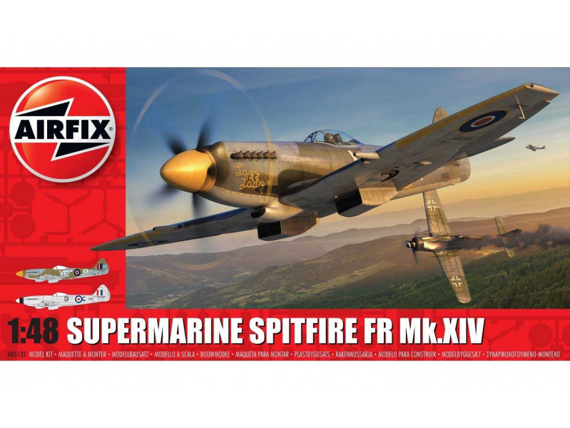 Supermarine Spitfire FR Mk.XIV (1:48) Airfix A05135 - Supermarine Spitfire FR Mk.XIV