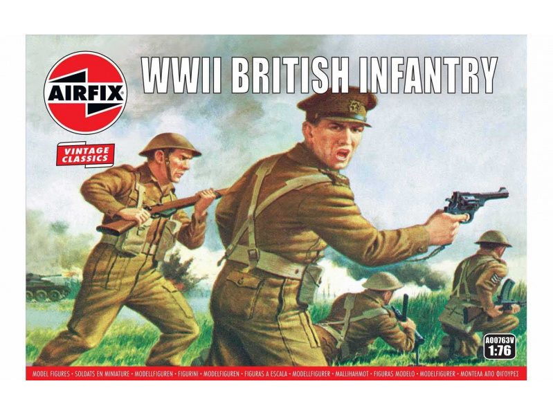WWII British Infantry (1:76) Airfix A00763V - WWII British Infantry