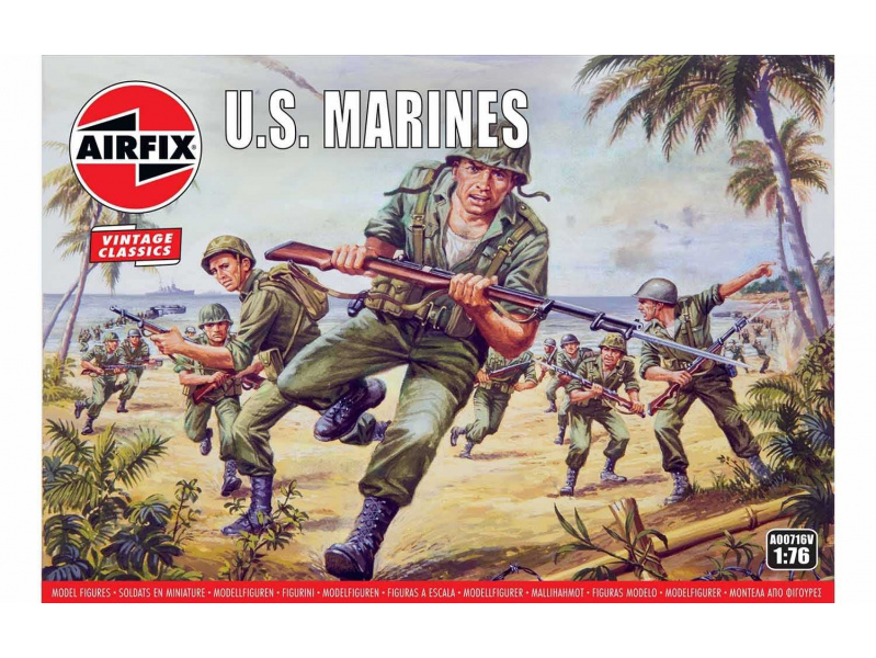 US Marines (1:76) Airfix A00716V - US Marines