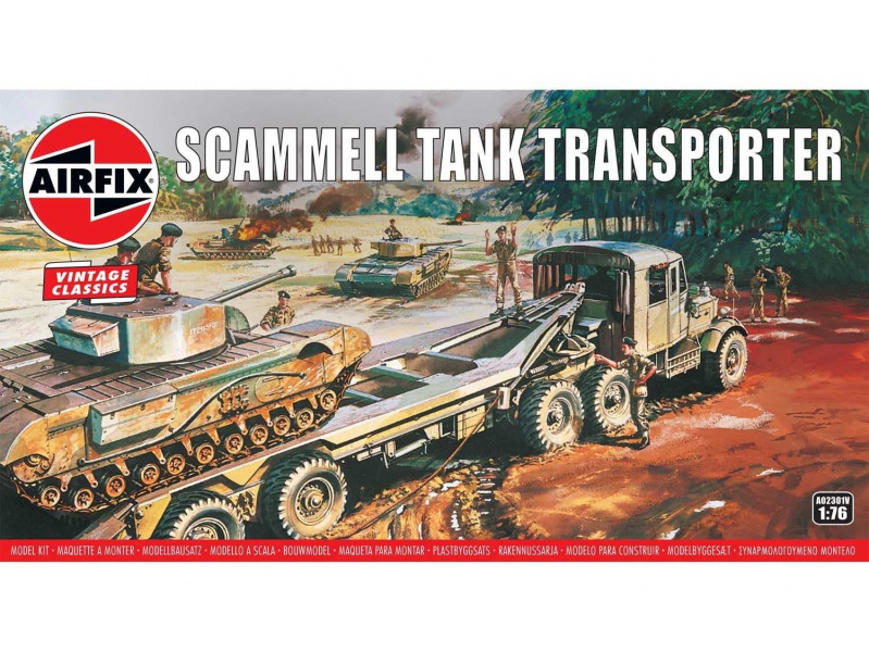Scammell Tank Transporter (1:76) Airfix A02301V - Scammell Tank Transporter