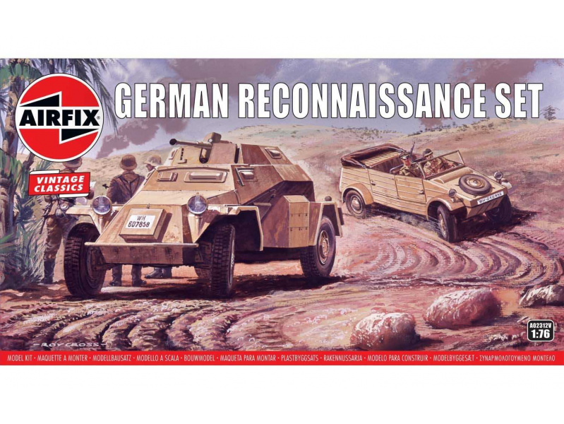 German Reconnaisance Set (1:76) Airfix A02312V - German Reconnaisance Set