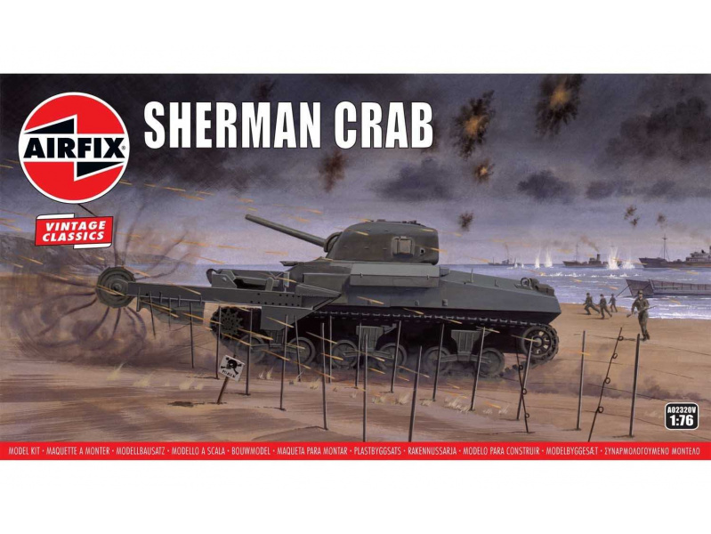 Sherman Crab (1:76) Airfix A02320V - Sherman Crab