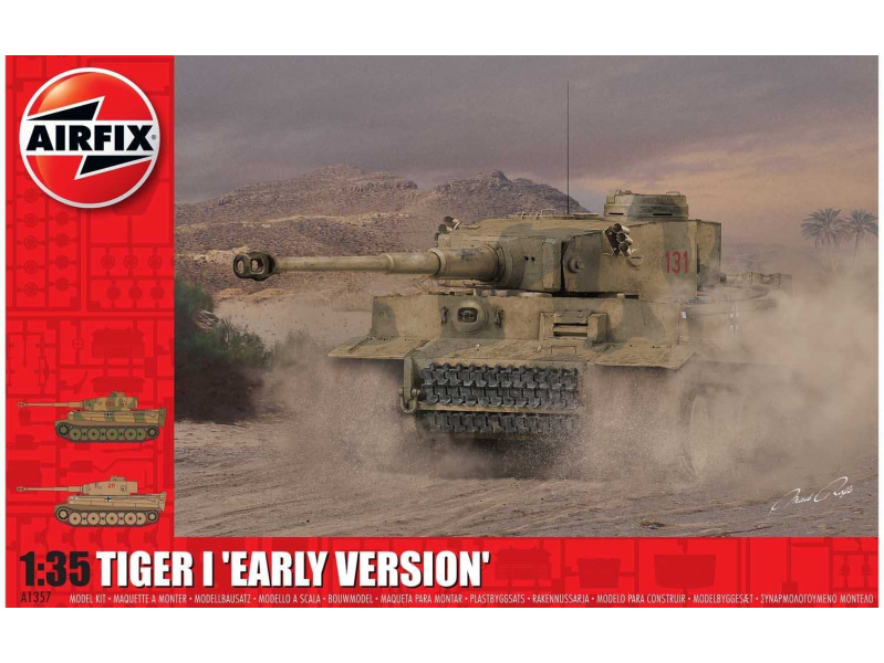 Tiger 1 Early Production Version (1:35) Airfix A1357 - Tiger 1 Early Production Version