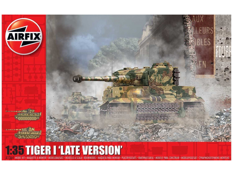 Tiger-1 Late Version (1:35) Airfix A1364 - Tiger-1 Late Version