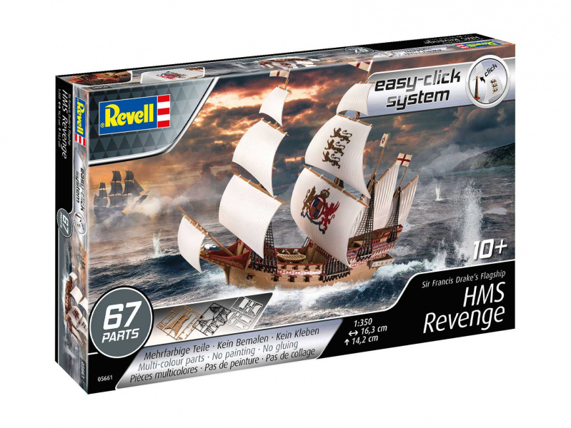 HMS Revenge (1:350) Revell 05661 - HMS Revenge