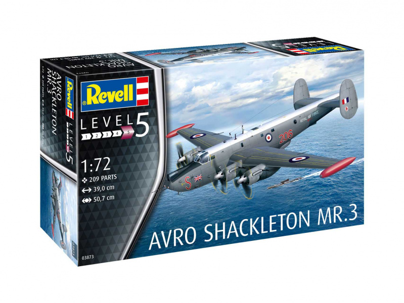 Avro Shackleton Mk.3 (1:72) Revell 03873 - Avro Shackleton Mk.3