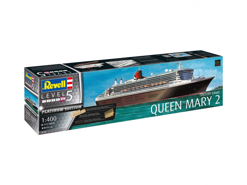 Queen Mary 2 (Platinum Edition) (1:400) Revell 05199 - Queen Mary 2 (Platinum Edition)