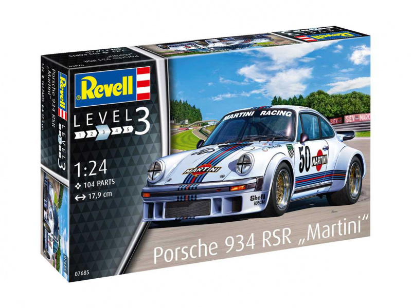 Porsche 934 RSR "Martini" (1:24) Revell 07685 - Porsche 934 RSR "Martini"
