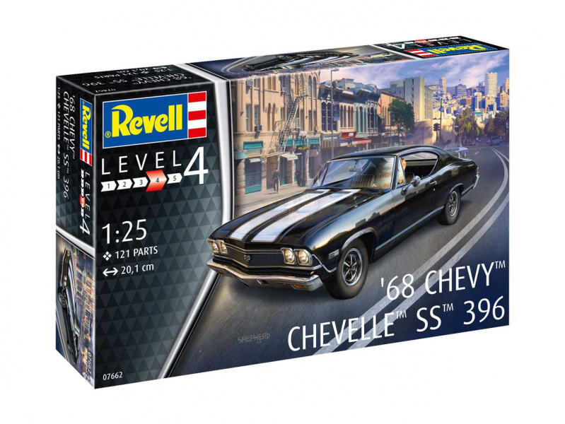 1968 Chevy Chevelle (1:25) Revell 07662 - 1968 Chevy Chevelle