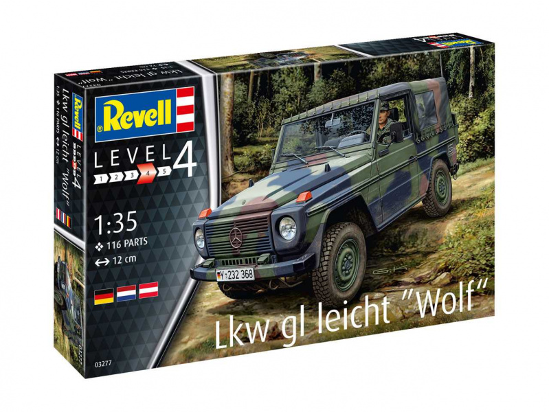 Lkw gl leicht "Wolf" (1:35) Revell 03277 - Lkw gl leicht "Wolf"