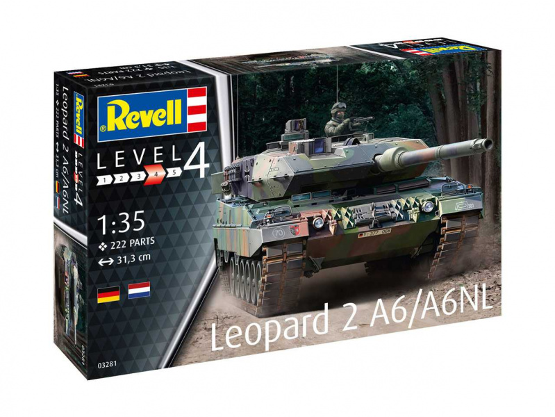 Leopard 2 A6/A6NL (1:35) Revell 03281 - Leopard 2 A6/A6NL