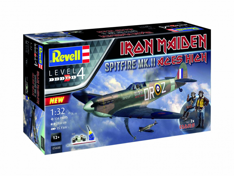 Spitfire Mk.II "Aces High" Iron Maiden (1:32) Revell 05688 - Spitfire Mk.II "Aces High" Iron Maiden