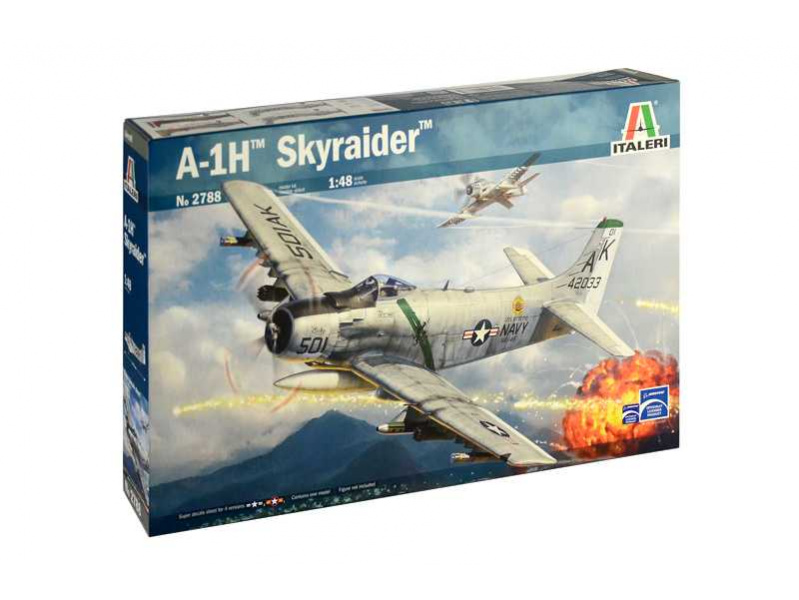 A-1H Skyraider (1:48) Italeri 2788 - A-1H Skyraider