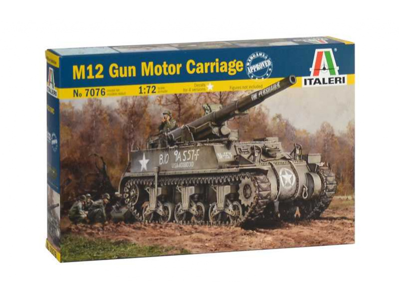 M12 Gun Motor Carriage (1:72) Italeri 7076 - M12 Gun Motor Carriage