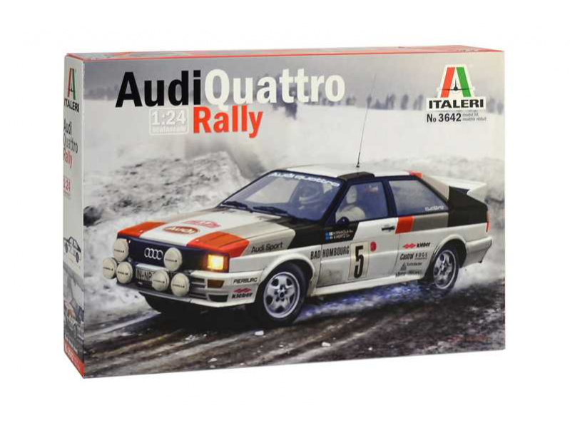 Audi Quattro Rally (1:24) Italeri 3642 - Audi Quattro Rally