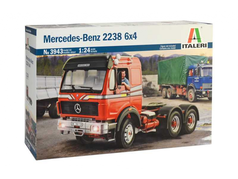 Mercedes-Benz 2238 6x4 (1:24) Italeri 3943 - Mercedes-Benz 2238 6x4