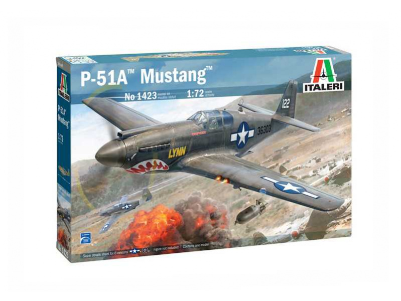 P-51A Mustang (1:72) Italeri 1423 - P-51A Mustang