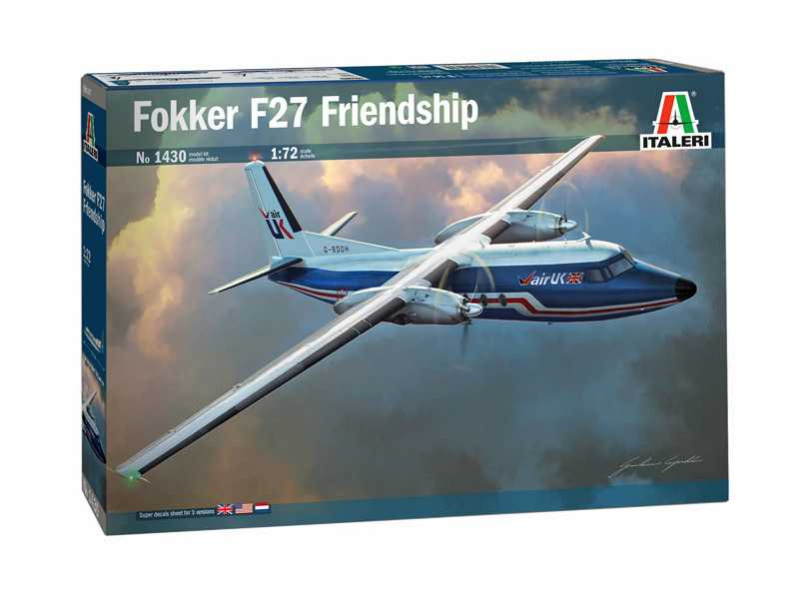 Fokker F 27 Friendship (1:72) Italeri 1430 - Fokker F 27 Friendship