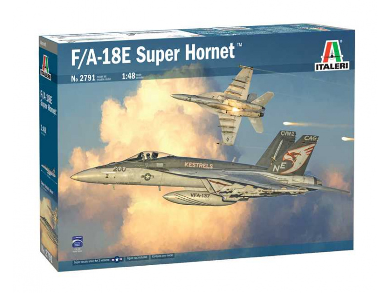 F/A-18 E SUPER HORNET (1:48) Italeri 2791 - F/A-18 E SUPER HORNET