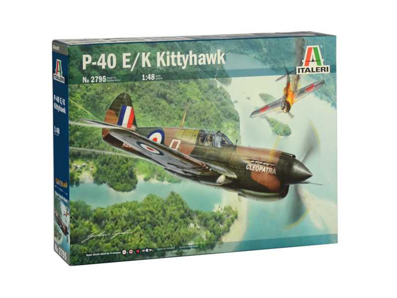 P-40E/K Kittyhawk (1:48) Italeri 2795 - P-40E/K Kittyhawk
