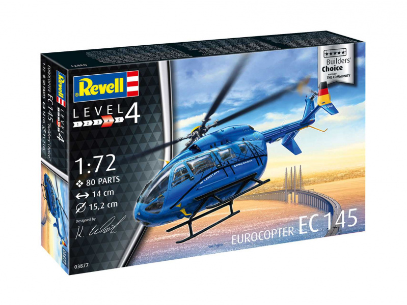 Eurocopter EC 145"Builder's Choi (1:72) Revell 03877 - Eurocopter EC 145"Builder's Choi