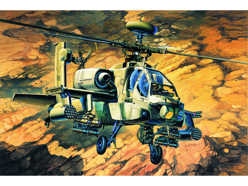 AH-64A (1:48) Academy 12262 - AH-64A