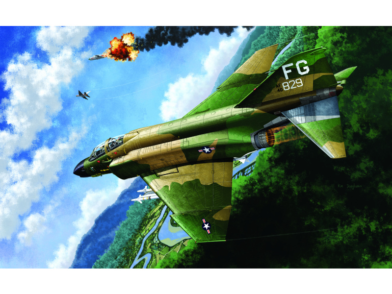 USAF F-4C "VIETNAMESE WAR" (1:48) Academy 12294 - USAF F-4C "VIETNAMESE WAR"