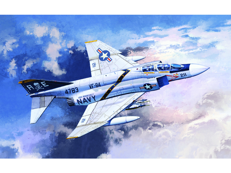 F-4J "VF-84 JOLLY ROGERS" (1:48) Academy 12305 - F-4J "VF-84 JOLLY ROGERS"
