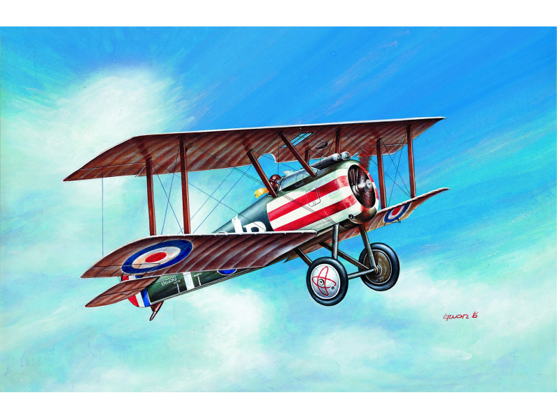 SOPWITH CAMEL WWI FIGHTER (1:72) Academy 12447 - SOPWITH CAMEL WWI FIGHTER
