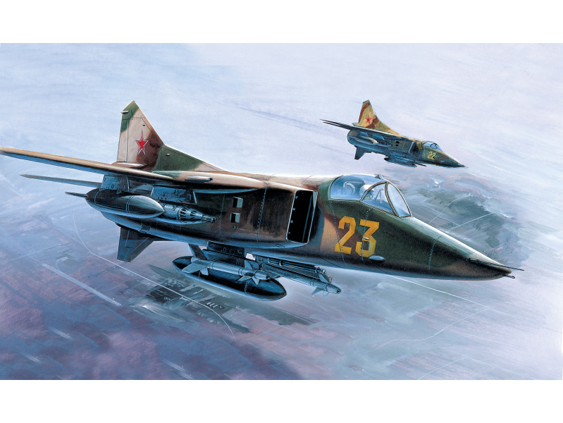 MiG-27 FLOGGER-D (1:72) Academy 12455 - M-27 FLOGGER-D